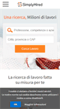 Mobile Screenshot of it.simplyhired.ch